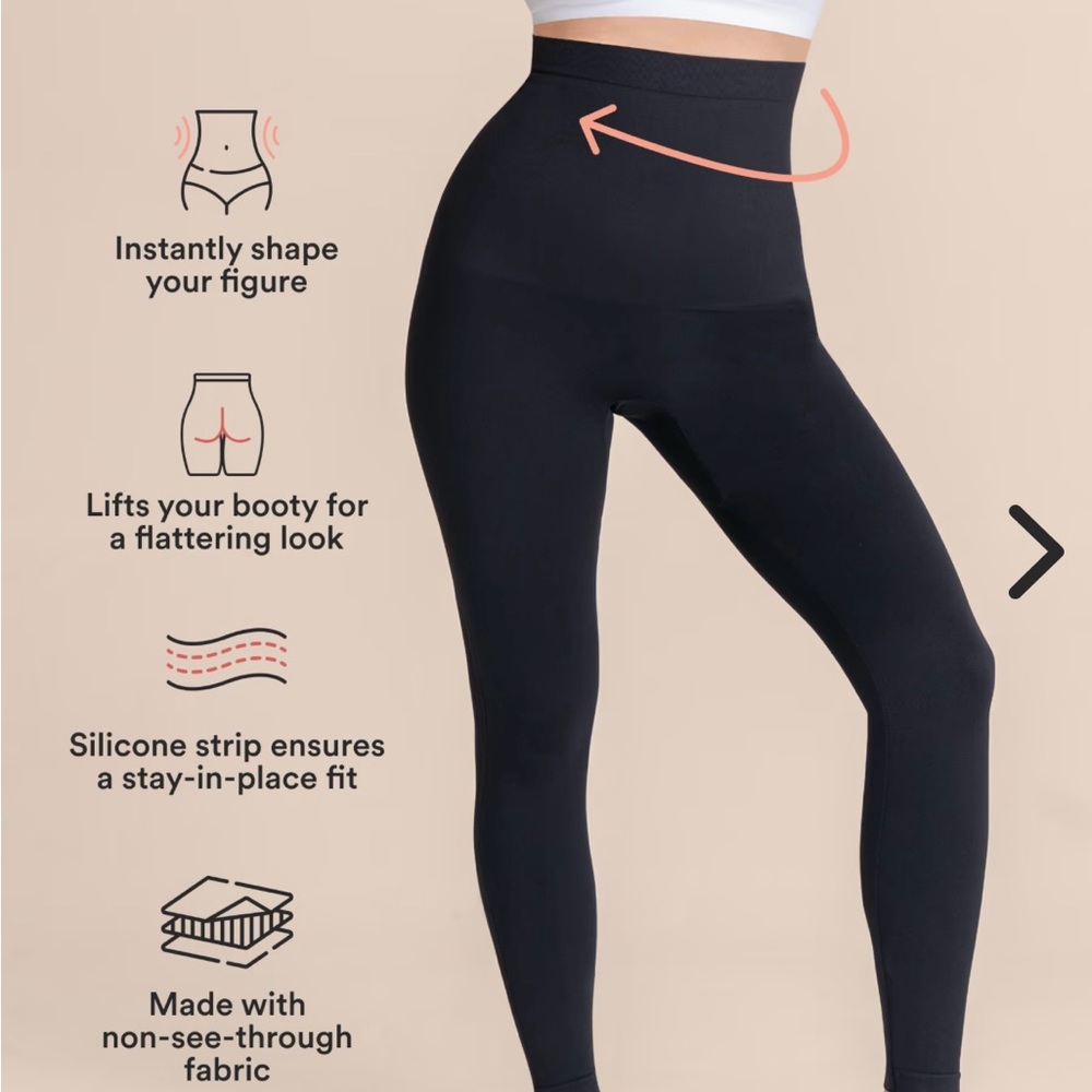 Shapermint Essentials High‑Waisted Shaping Leggings NWT | Various Sizes - Picture 5 of 7
